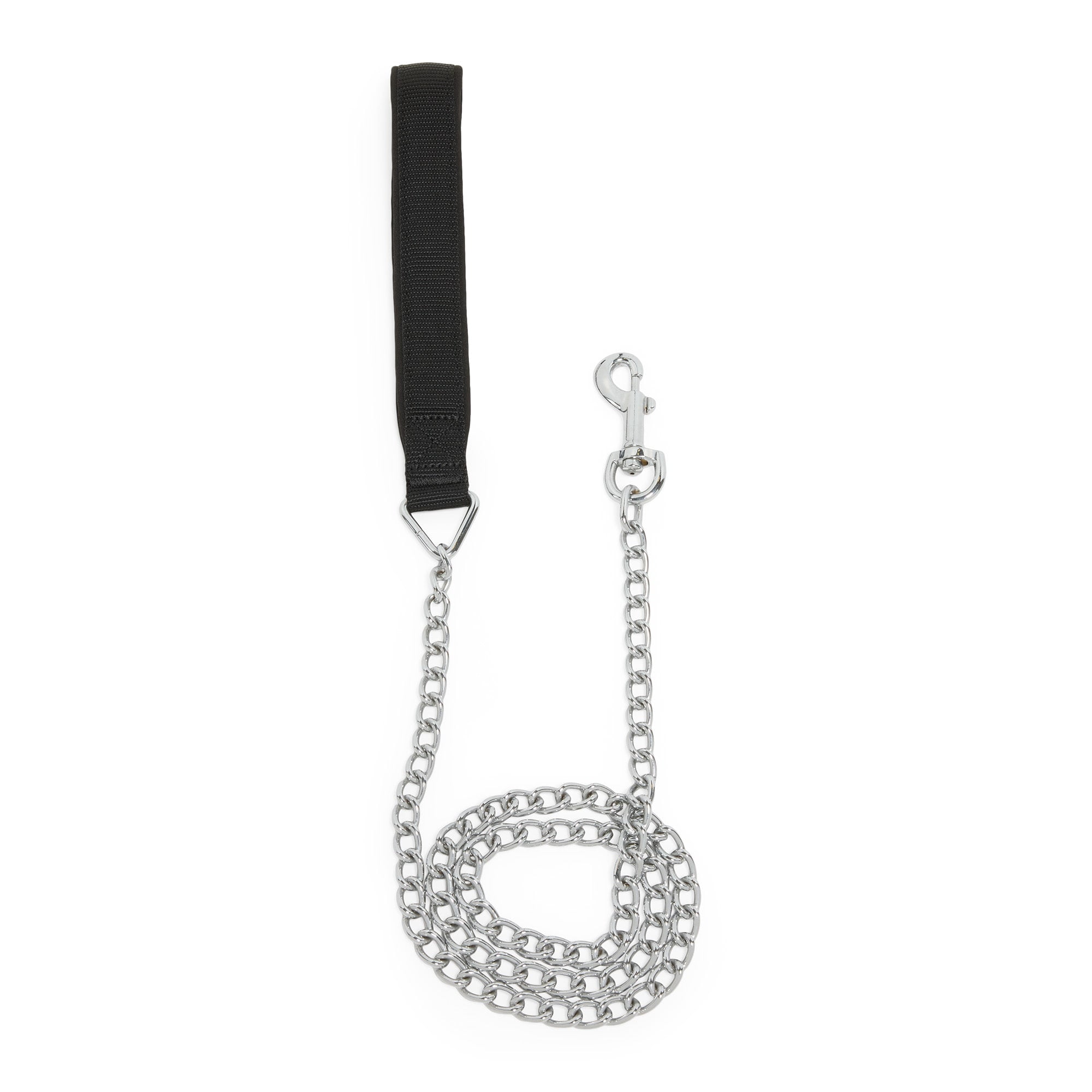 Petco Chain Dog Leash Silver 4-ft long 0.1-in wide