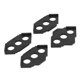 thumbnail image 4 of 4PCS C Corner Templates Woodworking Router Trimmer Template Straight Bevel Corner Locating Template Black, 4 of 5