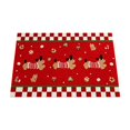 thumbnail image 2 of Qwtwty Christmas Door Mat, Non Slip Washable Xmas Welcome Mat, Winter Holiday Decorative Carpet for Living Room Bedroom Front Porch Christmas Decorations, 2 of 7
