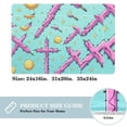 thumbnail image 2 of Easter Non-Slip Polyester Indoor Floor Carpet Rug - Machine Washable Door Rugs, 2 of 6