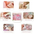 thumbnail image 5 of 10 in 1 Baby Healthcare and Grooming Kit for Girl Boy Care Kit Toddlers Nail Clippers (Pink), 5 of 8