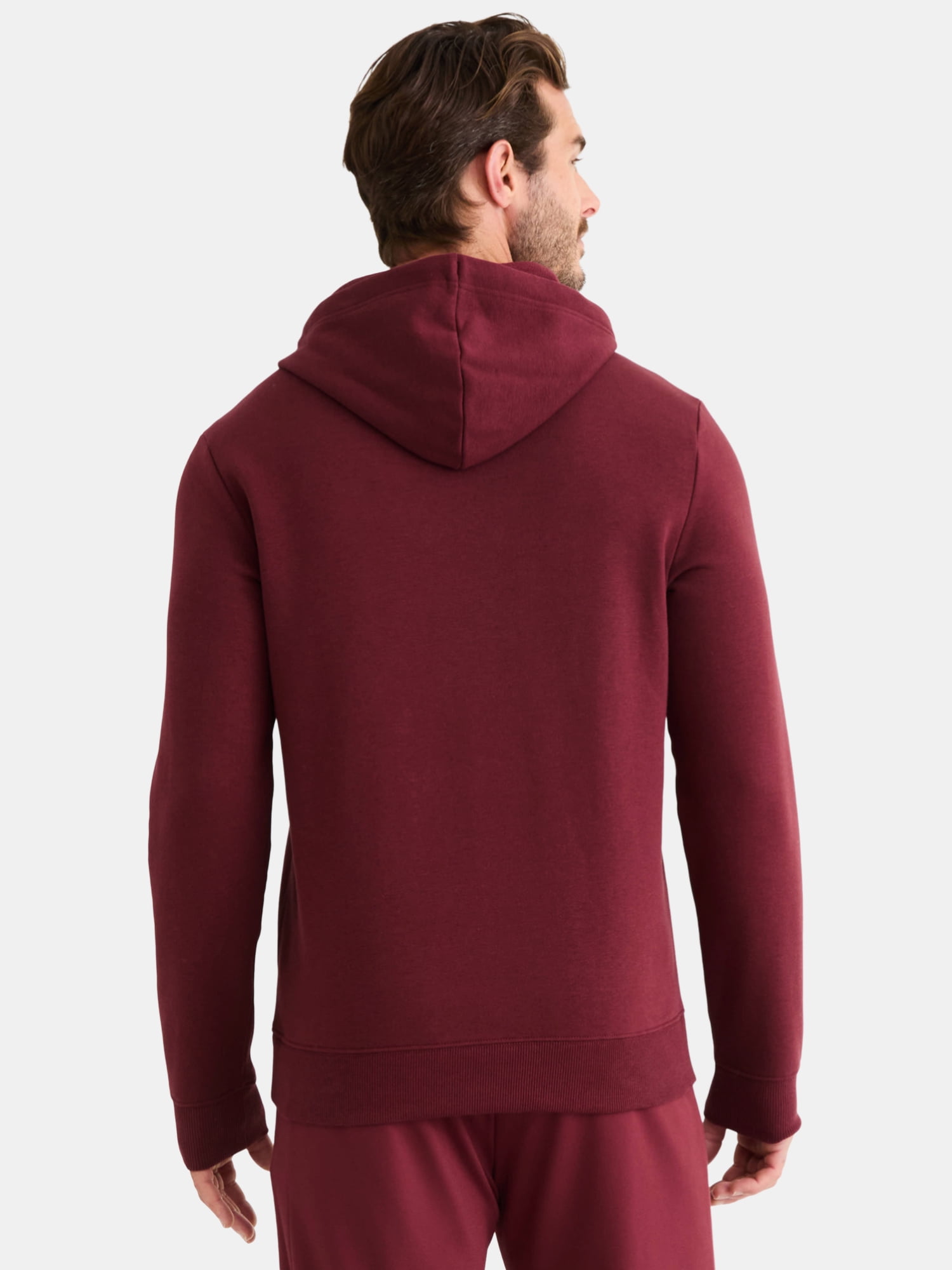 Athletic Works Men's & Big & Tall Men's Fleece Hoodie Sweatshirt, Sizes XS-4XLT
