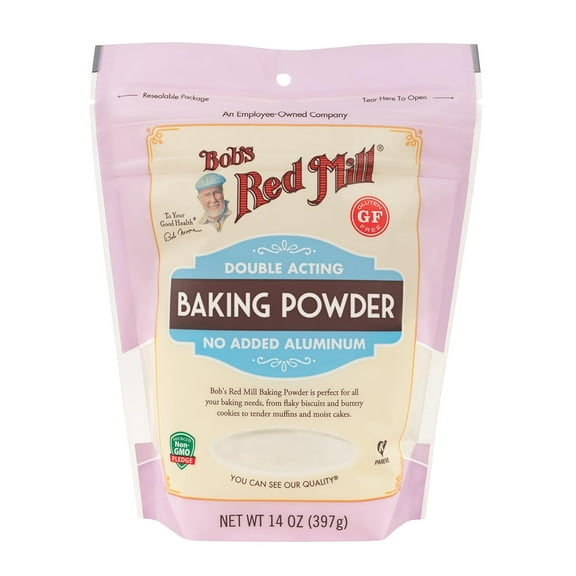 Bob's Red Mill Baking Powder, 14oz (Pack of 1) - Gluten Free, Vegan, Kosher ( PACK OF 2 )