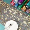 thumbnail image 4 of Uxcell 49 Feet Table Runner, Sequin Gold Foil Thin Mesh Metallic Table Runner Roll Table Decorations for Event Party, Birthday Party, Weddings, Christmas, New Year, Sapphire Blue, 4 of 6