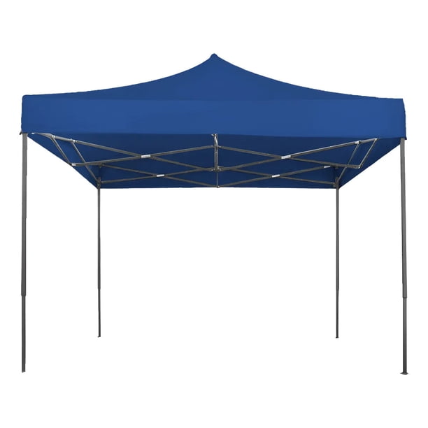 Toldo Plegable 3X3 Metros Carpa Reforzada Estructura De Acero Impermeable Para Jardín, Tianguis Y Eventos