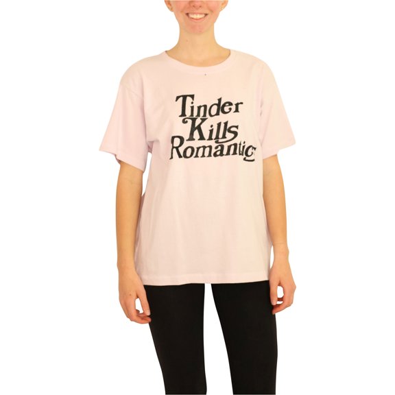 Elevenparis Mujeres Tinder Kills Romantics Graphic T-Shirt orchidhush L