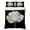 White Black, variant on Twin Quilt Set 68''x86'', Orange Yellow Ombre Lightweight Bedspread Coverlet Set with 2 Pillow Shams, Modern Abstract Art Gradient Breathable All Season Quilt Bedding for Dorm/Bedroom