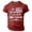 Red, variant on Patriotic Boys Short Sleeve T-Shirt USA 250th Anniversary 1776-2026 Vintage American Flag Top
