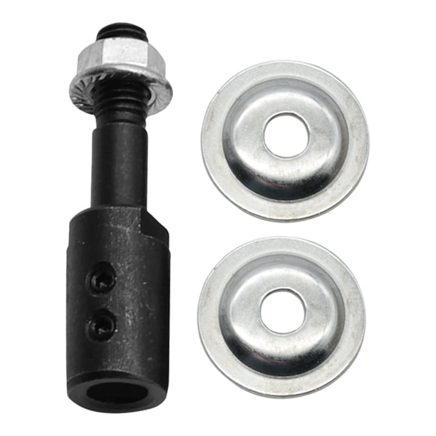 Adaptador de husillo conector, accesorio para lijadora de pulido, conexión de acero de 5-16 mm agujero interior 1cm