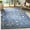 Blue/Multi, variant on SAFAVIEH Suzani Sandy Southwestern Wool Area Rug, Blue/Multi, 3' x 5'