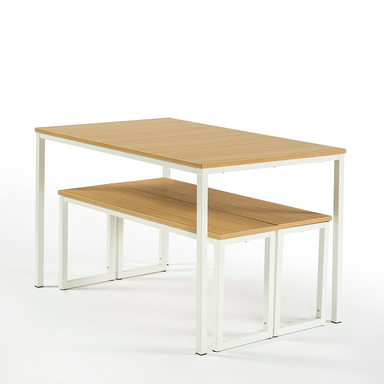 Zinus table best sale with benches