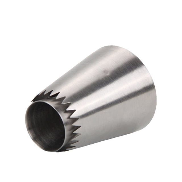 stanreset Hot Sale 1PC Stainless Icing Piping Nozzle Cream Cake Decorating Pastry Tip Fondant Cake Tools Kitchen Baking Gadgets No.02 1Set