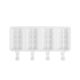 thumbnail image 1 of Molde De Silicona Para Hielo, Molde Reutilizable Para Paletas De 4 Cavidades Para Diy, Helado, Postre, Chocolate Speravity  HA035350-00, 1 of 6