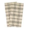thumbnail image 4 of RITZ Royale Collection 100% Combed Terry Cotton, Oversized Kitchen Towel Set, 4-Pack, Solid & Coordinate, Black, 4 of 8