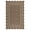 Brown, variant on HIWEAVER Yellow 2' x 6' Easy Jute Runner for Kitchen Non Slip Stain Resistant Scalloped Indoor Outdoor Throw Carpet Non Shedding Modern Geometric Mat for Hallway Outdoor Patio Rug