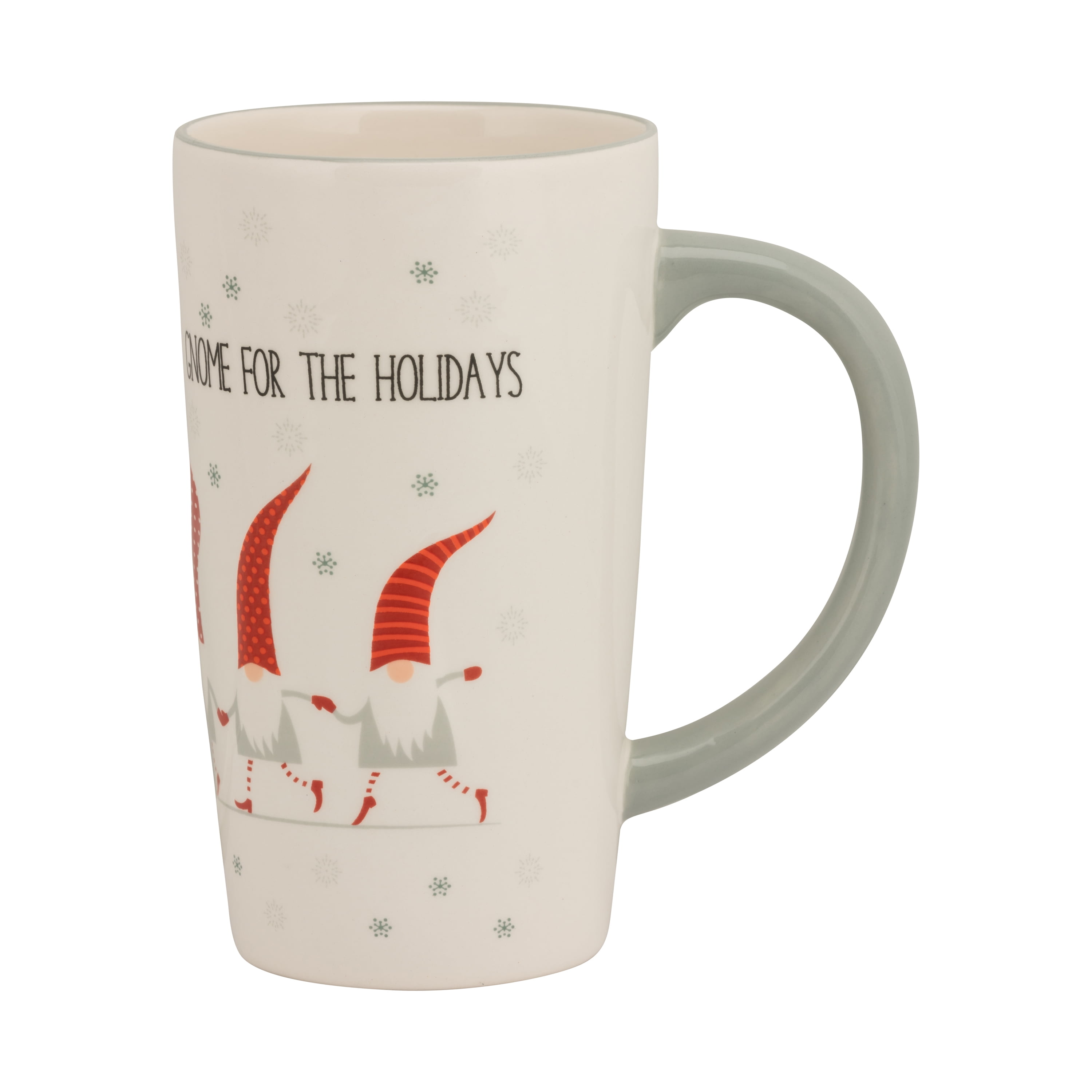 10 Strawberry Street Nordic Gnome 20 Oz Latte Mug Set of 2
