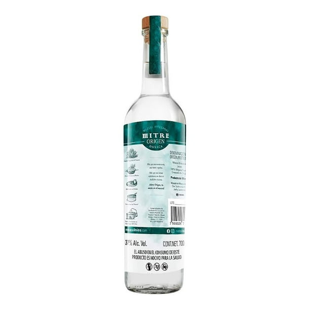 Mezcal artesanal Mitre joven espadín 700 ml | Walmart en línea