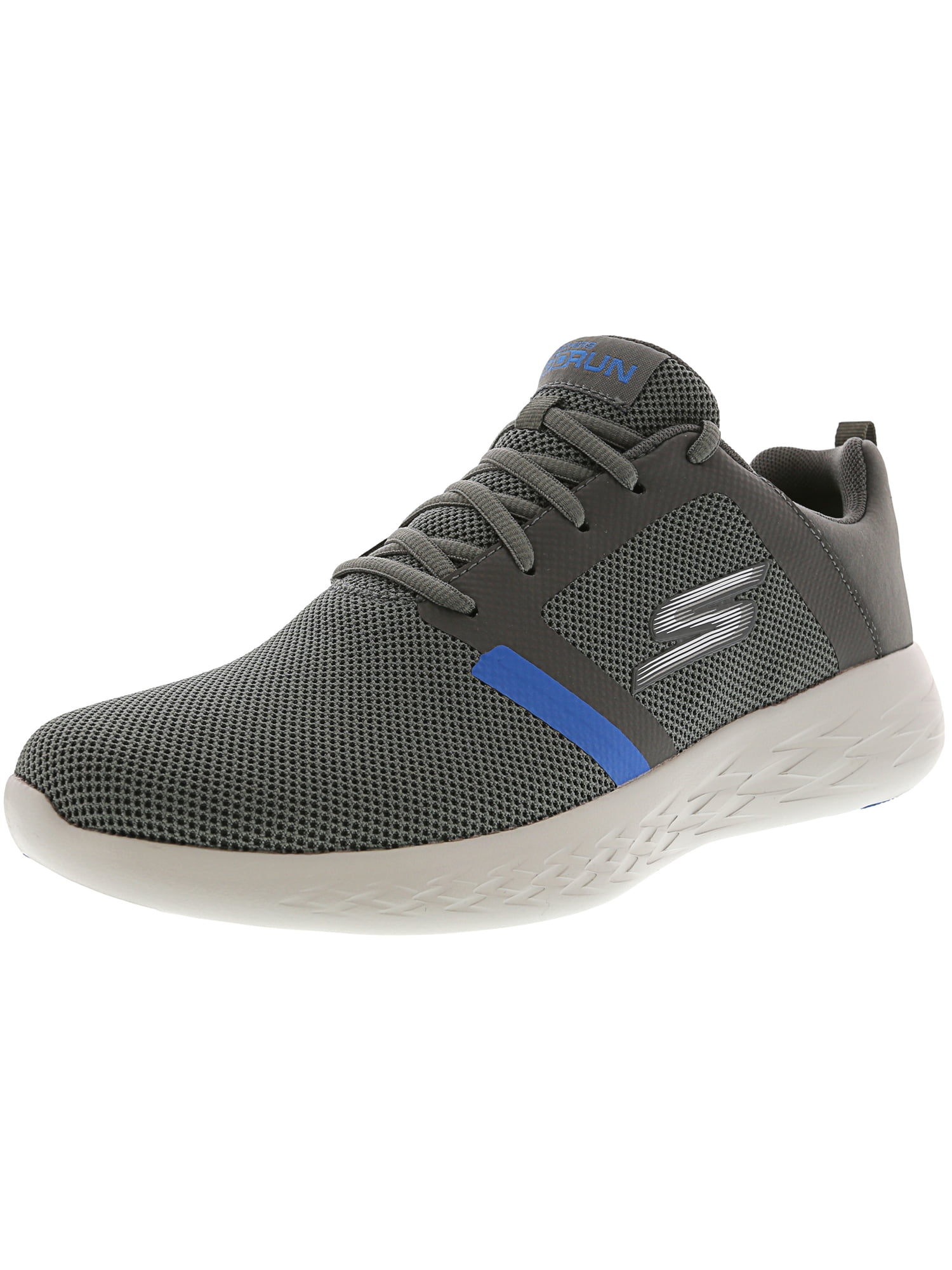 Blue Ankle-High Running Shoe 
