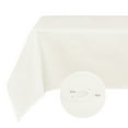 thumbnail image 4 of Deconovo Waterproof Square Tablecloth with Roll Side for Dining Room 54x54 Inch White, 4 of 8