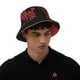 thumbnail image 4 of Balery Red And Black Abstract Skull Sombreros para el sol para hombre y mujer, sombrero de pescador con UPF 50+, 4 of 6