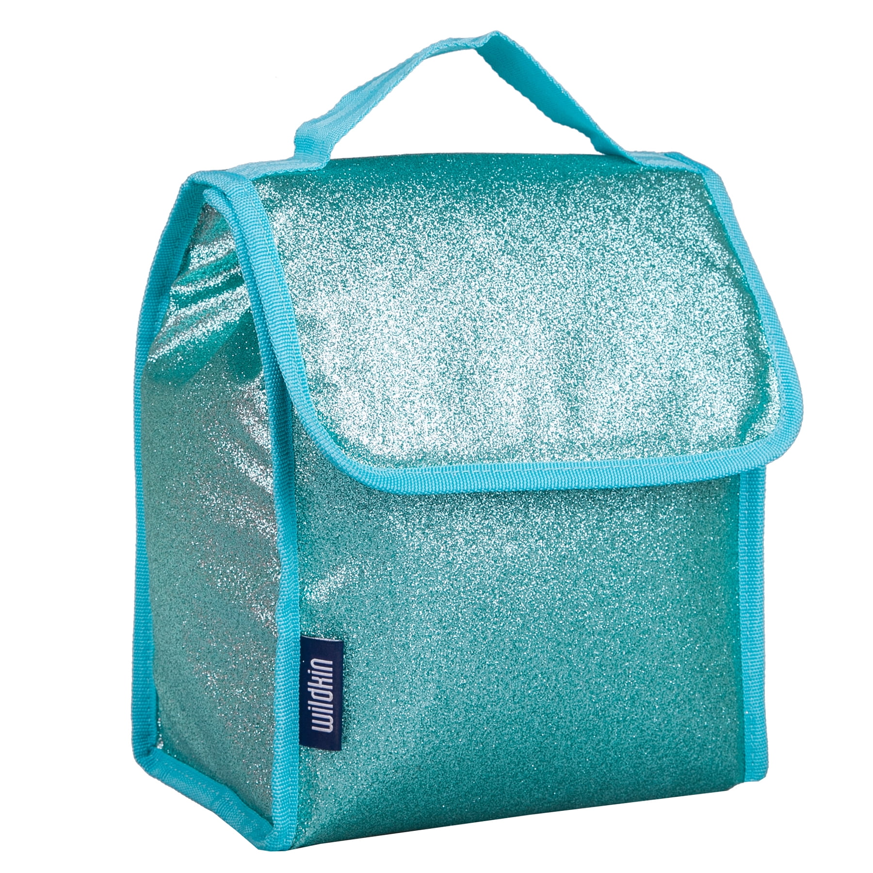 Wildkin Blue Glitter Insulated Lunch Bag for Boys and Girls - Walmart.com