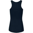 thumbnail image 3 of J. METHOD Women's Tank Top Sleeveless Racerback Basic Stretch Comfy Slim Fitted Ribbed Knit Tops Workout Yoga T Shirt NEWT386 Navy S, 3 of 6