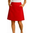 thumbnail image 6 of (2 pack) Turtle Bay New York Women's Pull on Skort in Twill with Elastic Waist and Front Pockets, 6 of 8