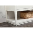 thumbnail image 5 of Elegant Decor Larkin 48" Solid Wood MDF Single Bathroom Vanity in White, 5 of 8
