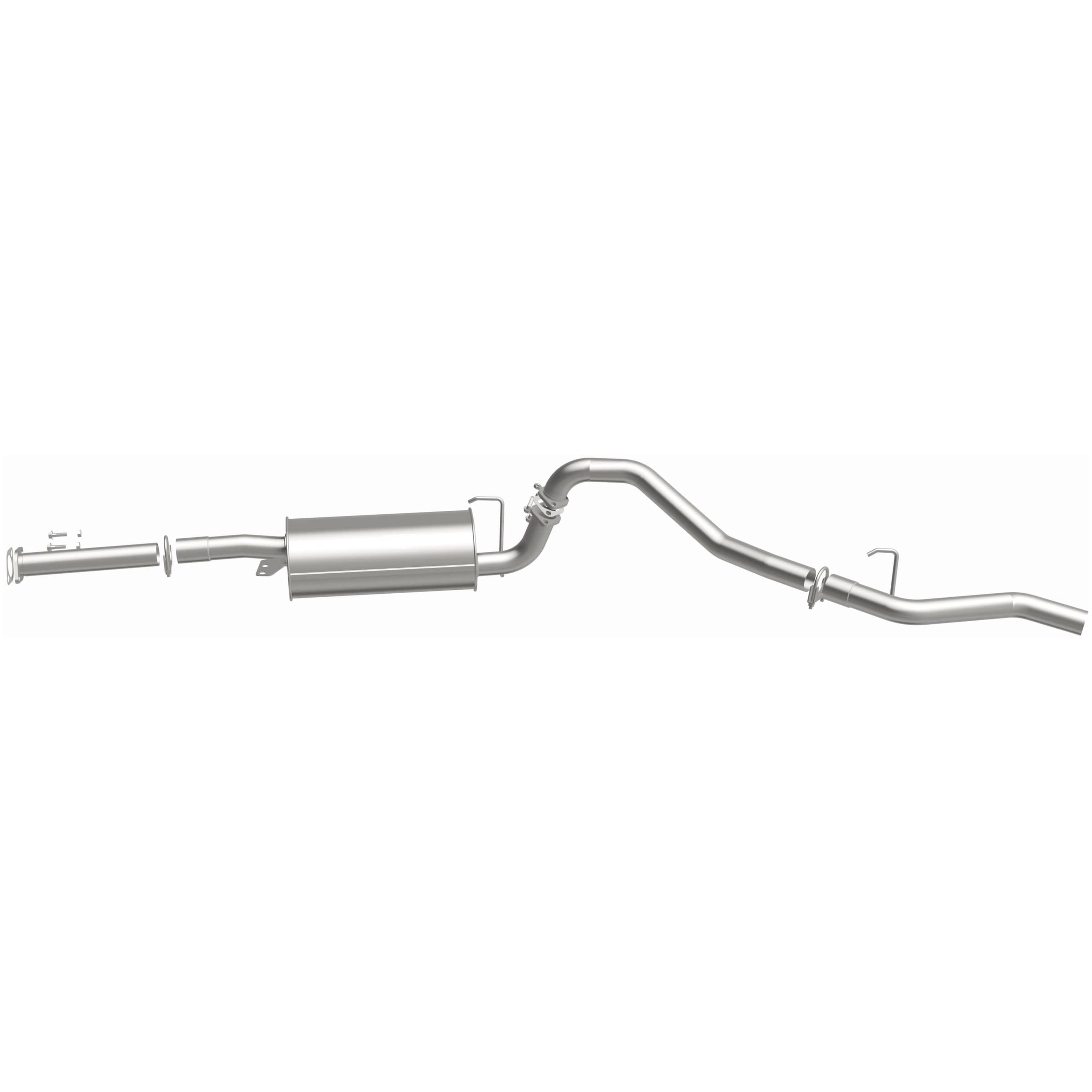 BRExhaust OE Replacement Exhaust System Kit 106-0304: Compatible with 1998-1999 Acura SLX 3.5L, 1998-2002 Isuzu Trooper 3.5L