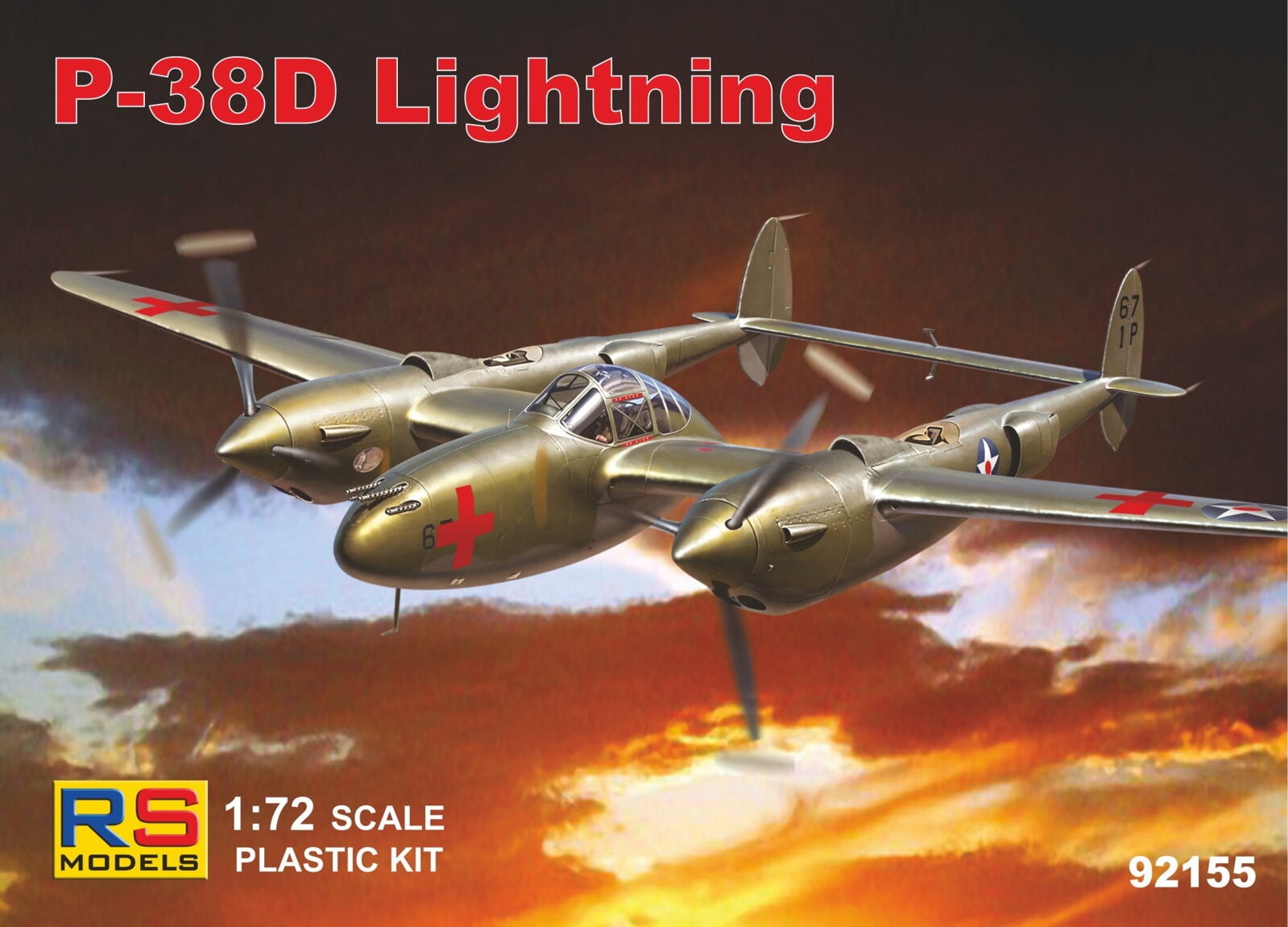 Guillow's Lockheed P-38 Lightning Model Kit - Walmart.com