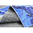 thumbnail image 6 of Office Rug, Blue Marble Rugs, Large Rug, Navy Blue Marble Rugs, Marble Rug, Gold Marble Rugs, Bridesmaid Gift Rug, Salon Rug, Cool Rugs, 5.9'x9.2' - 180x280 cm, 6 of 8