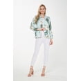 thumbnail image 4 of Women Light Weight Rayon Casual Open Front Jacket Cardigan Wispy Cereus Light Blue Large, 4 of 5