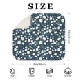 thumbnail image 4 of Floral Daisy Dish Drainer Mat for Kitchen Microfiber Drying Pad Absorbent Countertop Mat Spring Summer Flowers 16x18 Inch, 4 of 7