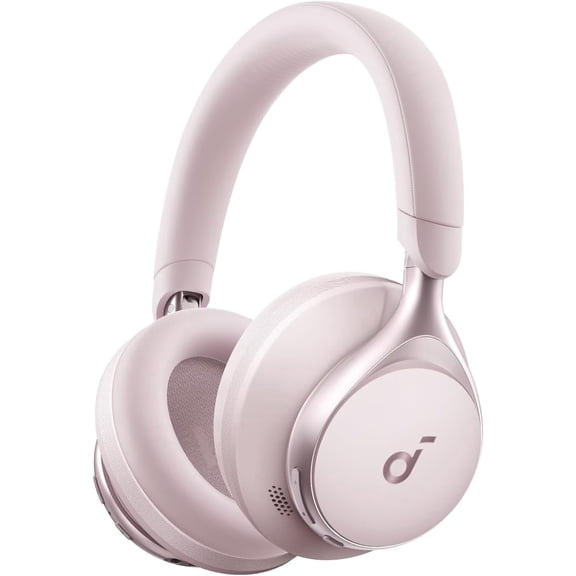 Soundcore by Anker, Space One, Active Noise Cancelling Headphones, 2X Stronger Voice Reduction, 40H ANC Playtime, App Control, LDAC Hi-Res Wireless Audio, Comfortable Fit, Clear Calls, Bluetooth 5.3