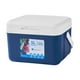 thumbnail image 2 of Nevera portátil con aislamiento - Nevera rígida a prueba de fugas de 5 L para camping, playa y fiestas | Mantiene la comida fría de 3 a 4 horas o caliente | Blanco/Azul/Verde | 28 x 19,5 x 19 cm, 2 of 6