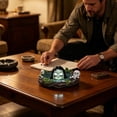 thumbnail image 5 of Halloween Party Decorations, Halloween Party Decorations, Halloween Skeleton, Glow in The Dark Decorations, Light Up Water Ghost Skull Ashtray Night Light, 5X4.5X2 Inch Resin, 5 of 5