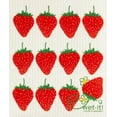 thumbnail image 3 of Wet-It! Swedish Treasures Dishcloth & Cleaning Cloth - Set of 2 - Baking Time & Strawberries (Paper Towel Replacement), 3 of 3