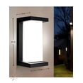 thumbnail image 2 of Lámparas De Pared Exterior Y interiores Lámpara Arbotante Exterior Modernas Decorativas Impermeable Lámparas para Jardín Sala Baño Con 3 Modos De Luz, Cálida,blanca,neutra, 2 of 5