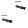 thumbnail image 4 of bedienty Wireless Speaker Bluetooth-compatible Dual Horn Sound Subwoofer Loudspeaker Table Soundbar High Volume for Notebook PC 350TS 2Set, 4 of 6