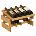 thumbnail image 1 of Wooden Mallet WRD41LO 8 Bottle Dakota Wine Rack with Display Top, 1 of 3