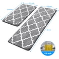 thumbnail image 4 of GPED Kitchen Mat Set, 2PCS Absorbent Non-Slip Kitchen Rug, Washable Kitchen Floor Mat, Soft Comfort Floor Rug Standing Mat for Kitchen, Home Floor, Office, Sink, Laundry, 4 of 7