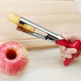thumbnail image 2 of Premium Apple Corer Tool - Stainless Steel Corers for Apple and Pear, Sturdy Apple Core Remover with Sharp Serrature, Core Fruits with Ease, Easy to Use & Clean, 2 of 9
