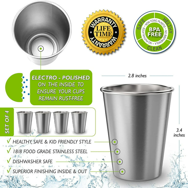 Are Stainless Steel Cups Safe  Stainless Steel Drinking Cups Safe