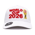 thumbnail image 2 of KNITE Gorra Fútbol España Blanca Copa 2026 Fan Sport Ajustable Bordada 3D, 2 of 5