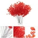 thumbnail image 2 of 50 piezas de ramos artificiales de flores acrílicas con cuentas para el cabello de novia., 2 of 5