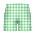 thumbnail image 3 of Summer!Xixinqiwan Men's Cotton Pajama Shorts Soft Stretch Woven Sleep Short for Men Plaid Pj Bottoms, 3 of 5