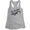 thumbnail image 1 of See You Later Alligator Tank Top, Ladies Racerback Tank Top, Funny Alligator Tank, Gator Tank, Swamp Tank, Heather Gray, XX-Large, 1 of 3