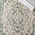 thumbnail image 4 of Safavieh Courtyard Carleton Medallion Indoor/Outdoor Area Rug, Beige/Dark Green, 2'7" x 5', 4 of 10