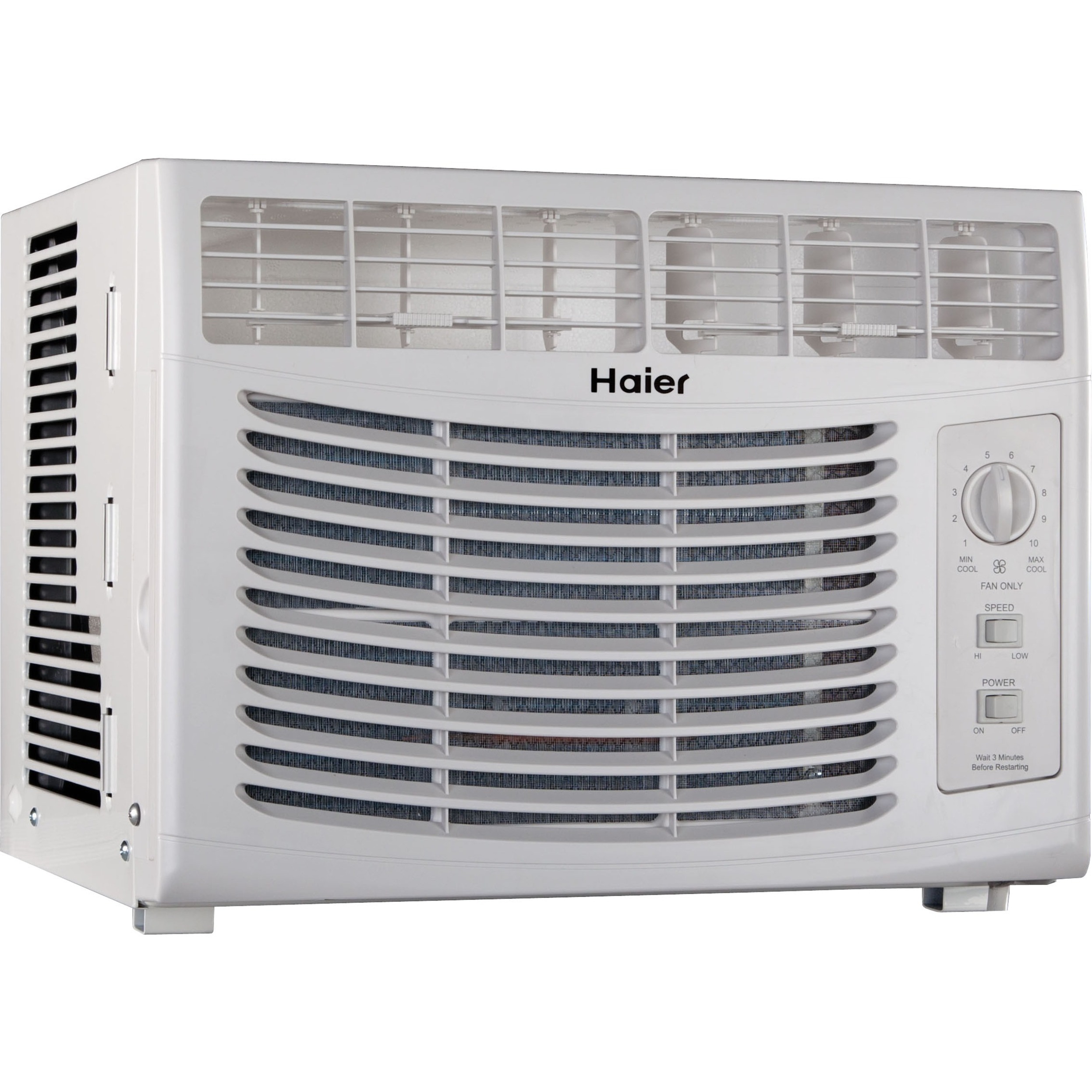 Haier HWF05XCL-L 5,000 BTU 115V Window-Mounted Air Conditioner with Mechanical Controls - image 4 of 5