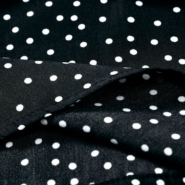SONOMA life + style 100% Cotton Polka Dots Black Casual Pants Size